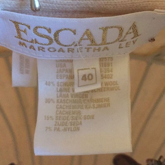 COPY - Escada Margaretha Lev Vintage Coat - Picture 4 of 8